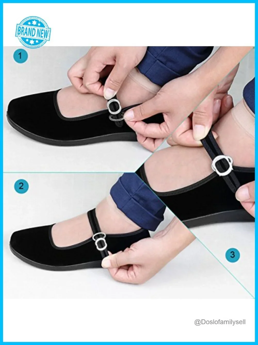 Velvet Mary Jane Flats Cotton Dance Yoga Shoes